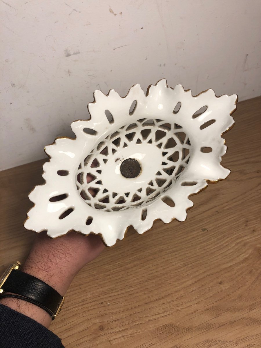 Paris Porcelain Cup Napoleon III Period 19th Century-photo-3