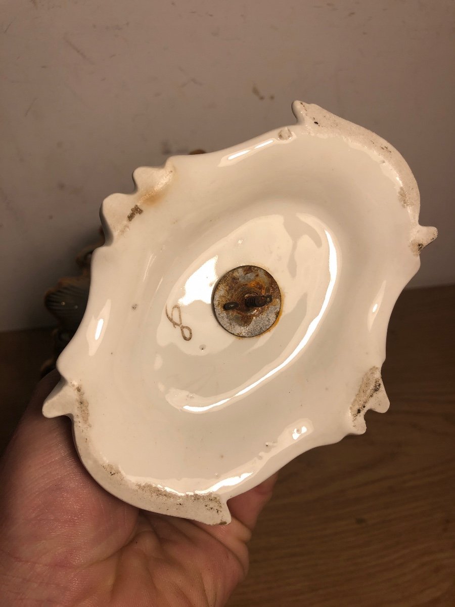 Paris Porcelain Cup Napoleon III Period 19th Century-photo-4