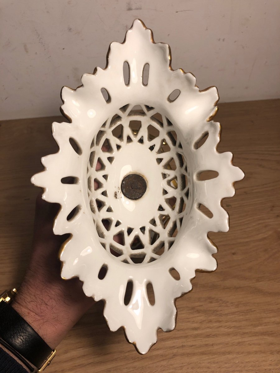 Paris Porcelain Cup Napoleon III Period 19th Century-photo-6