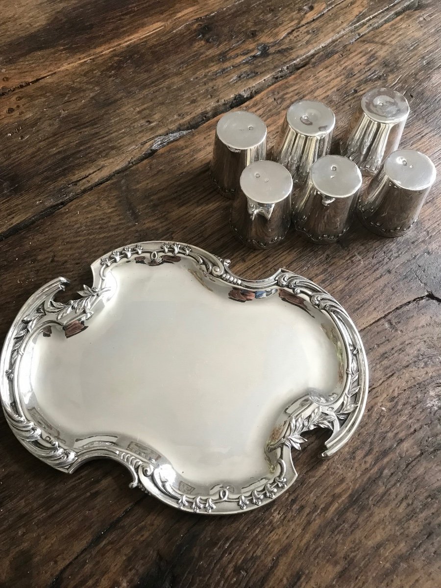 Service Liqueur Argent Massif -photo-7