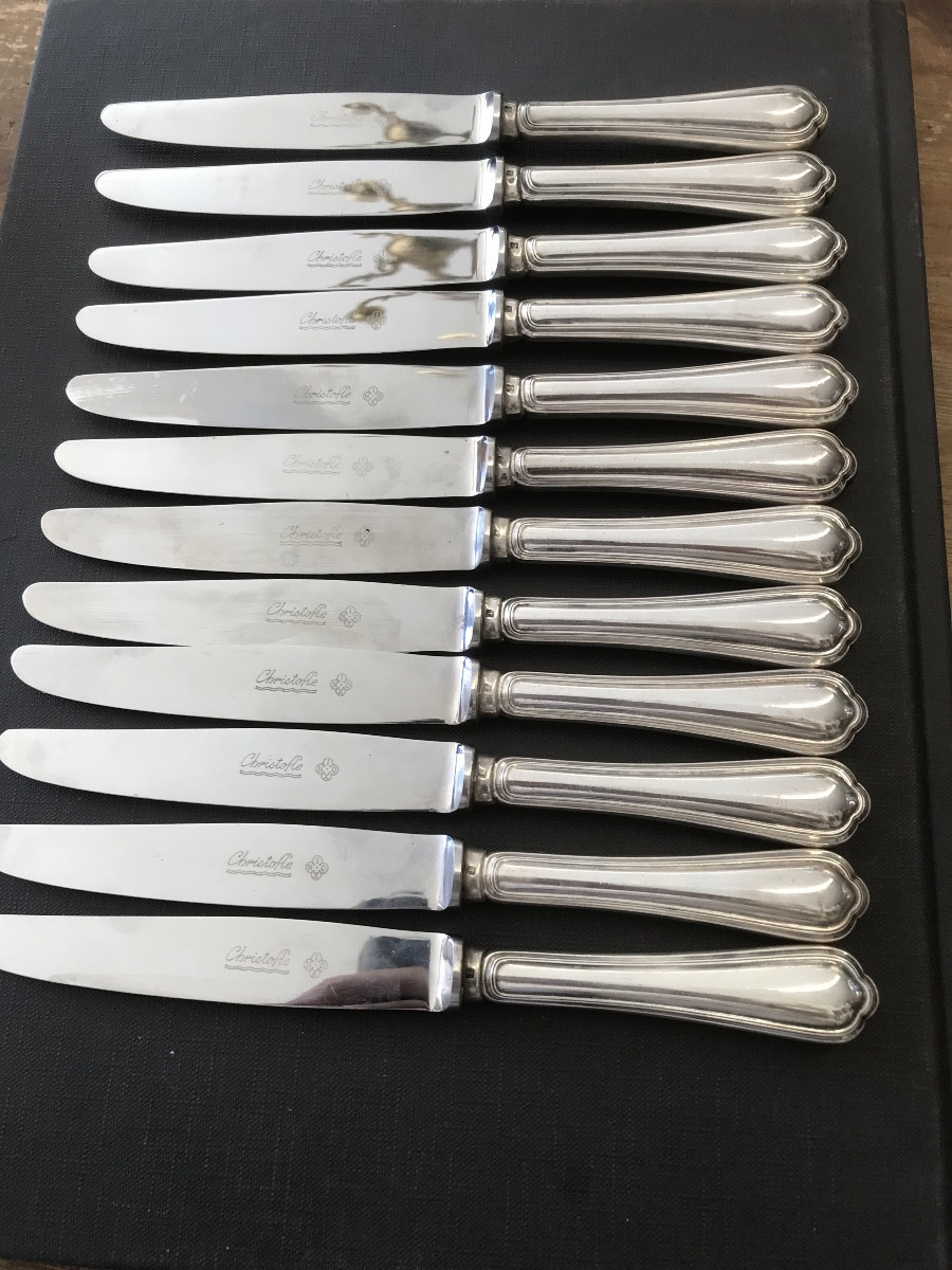 Box Of 12 Spatours Knives-photo-3