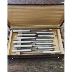 Boîte de 24 couteaux christofle 