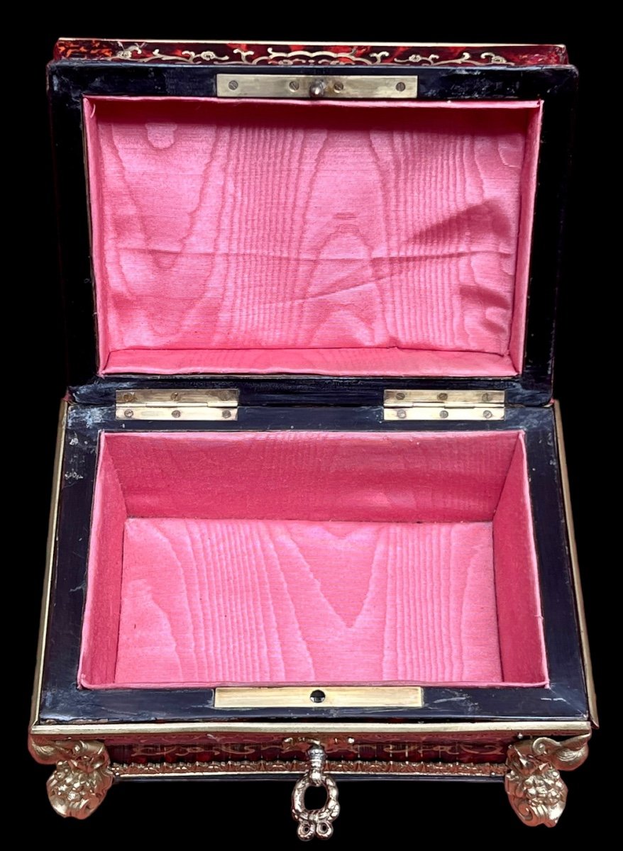 Coffret/boite Boulle époque Napoléon III-photo-5