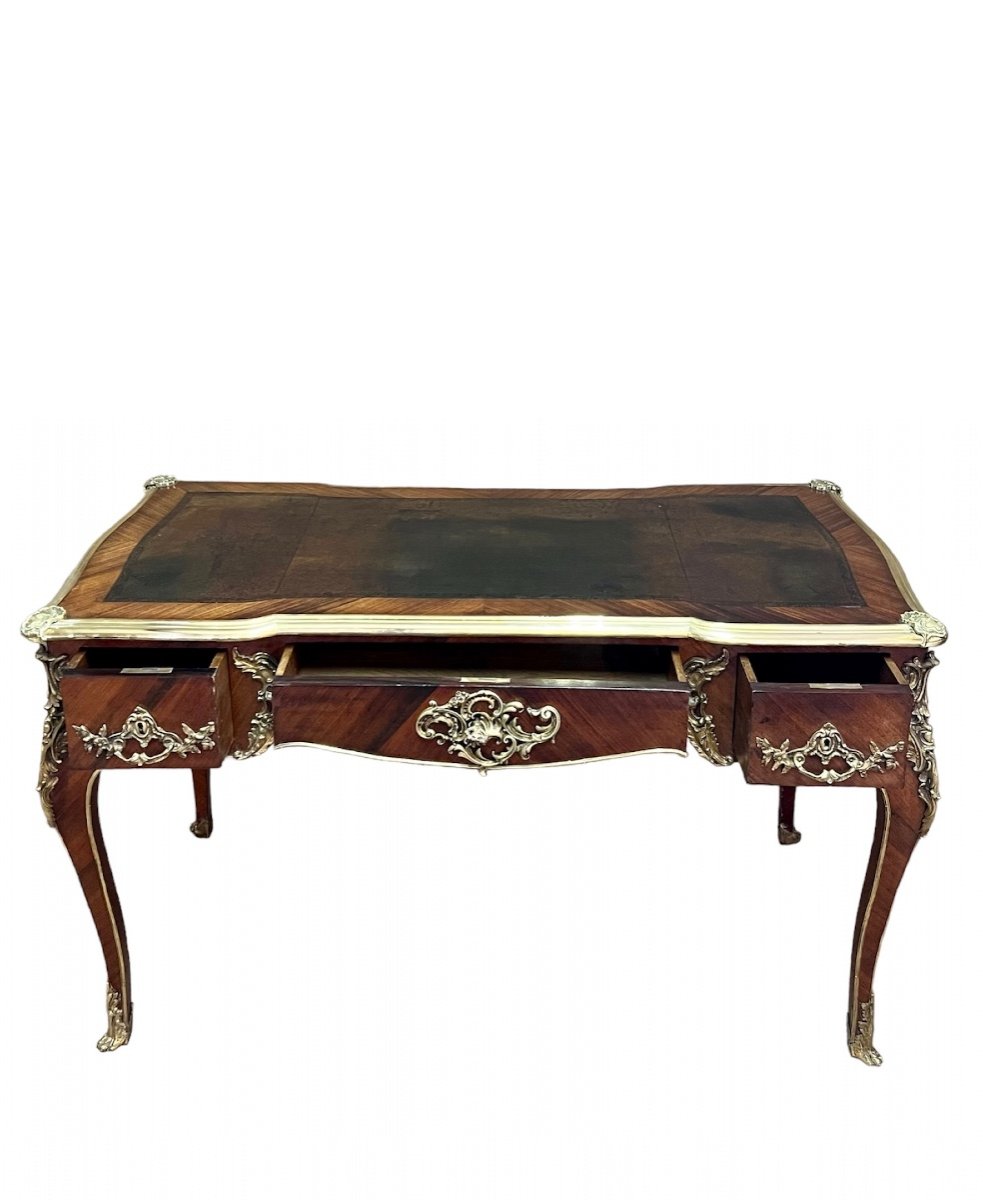 Large Louis XV Style Desk-photo-1