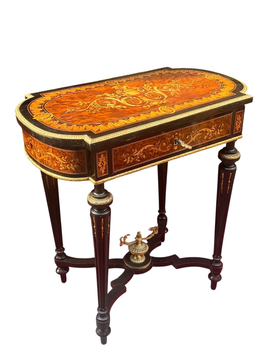 Travailleuse / Table a ouvrage - Époque Napoléon III