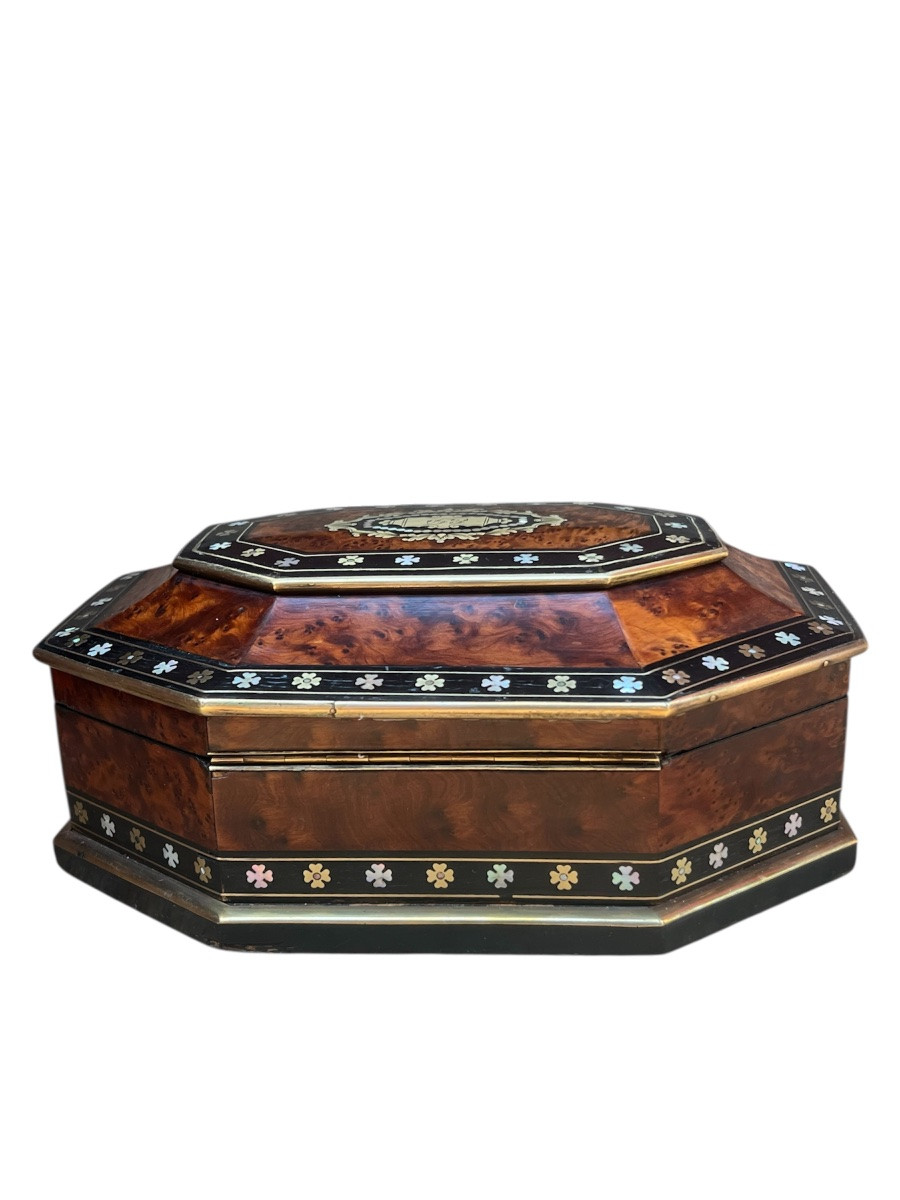 Coffret a bijoux - Époque Napoléon III-photo-3