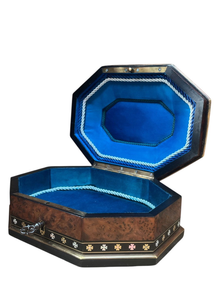 Coffret a bijoux - Époque Napoléon III-photo-6