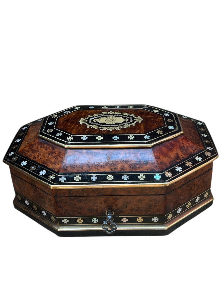 Coffret a bijoux - Époque Napoléon III