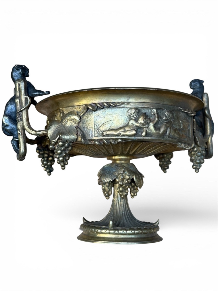 Bronze Cup / Signed Victor Paillard.-photo-7