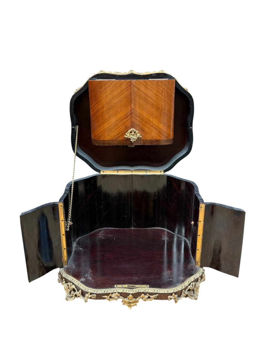 Napoleon III Period Liquor Cabinet -photo-4