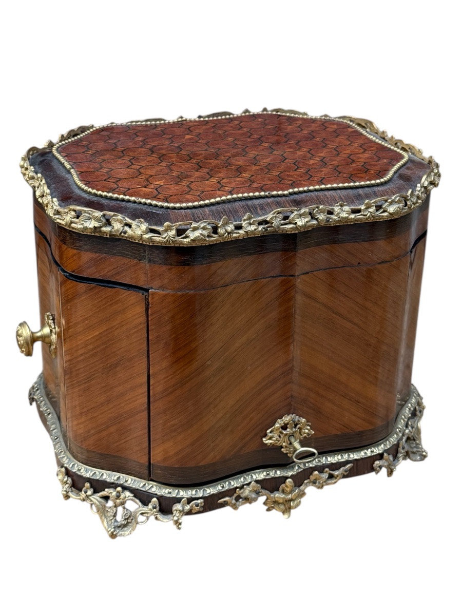 Napoleon III Period Liquor Cabinet -photo-6