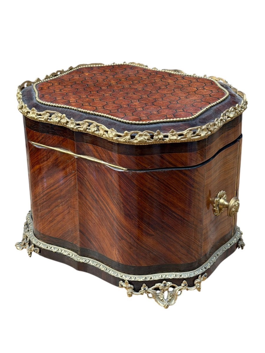 Napoleon III Period Liquor Cabinet -photo-7
