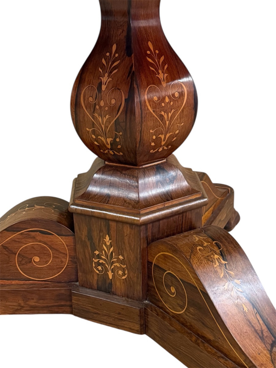 Guéridon / époque Charles X-photo-2