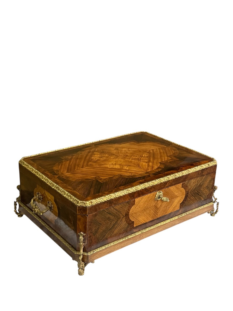 Large Cashmere Box / Napoleon III Era-photo-2