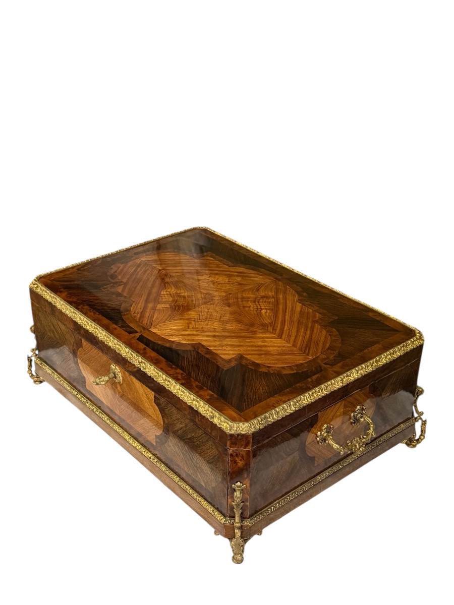 Large Cashmere Box / Napoleon III Era-photo-3