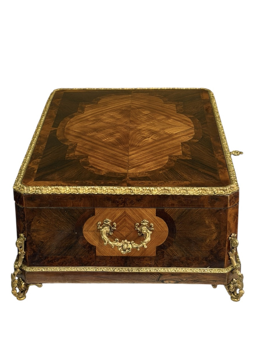 Large Cashmere Box / Napoleon III Era-photo-4