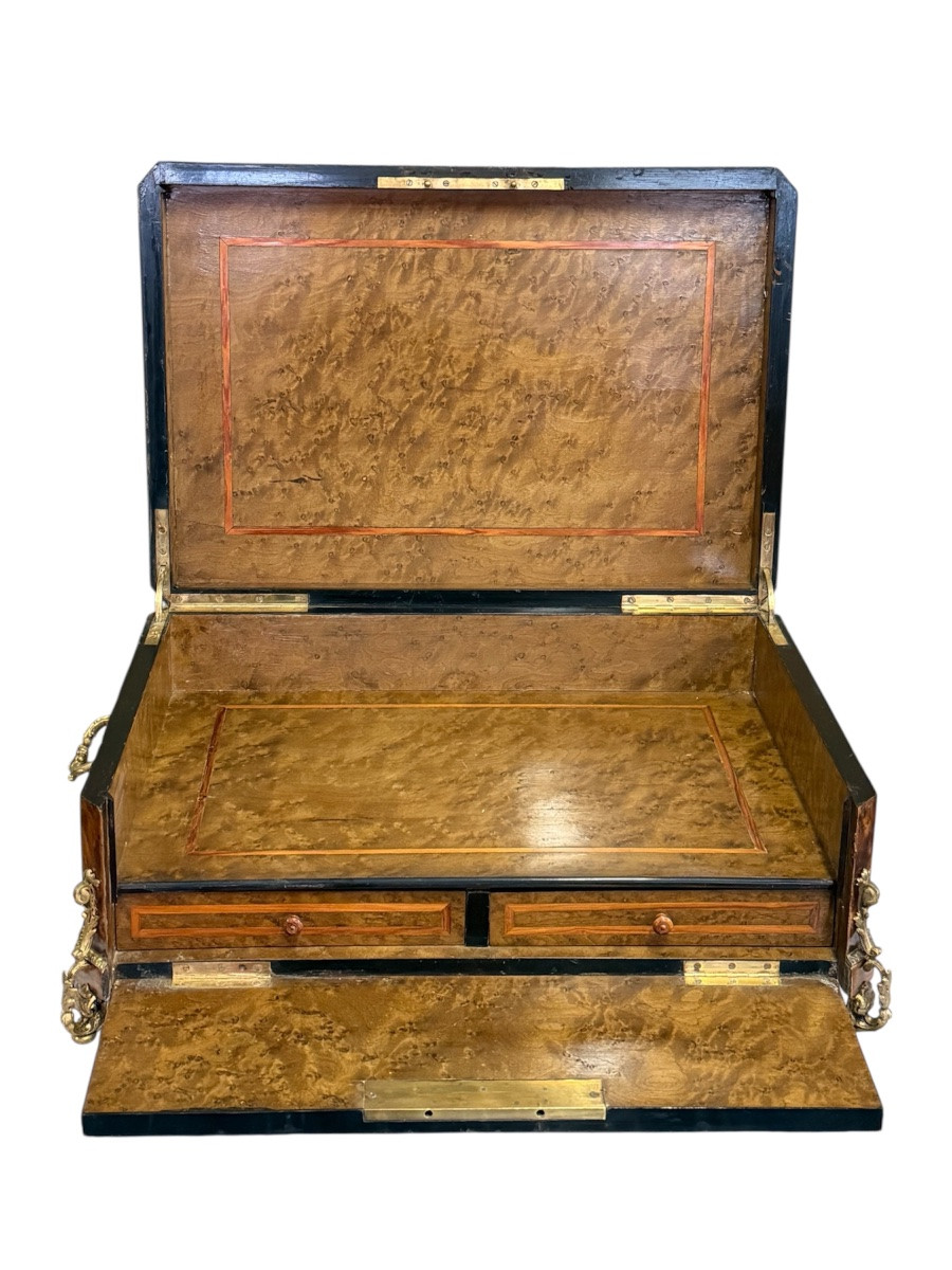 Large Cashmere Box / Napoleon III Era-photo-2
