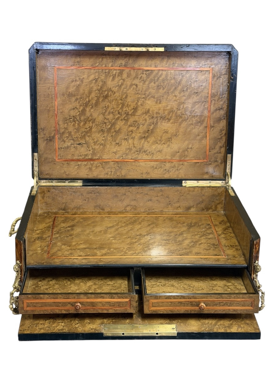 Large Cashmere Box / Napoleon III Era-photo-3