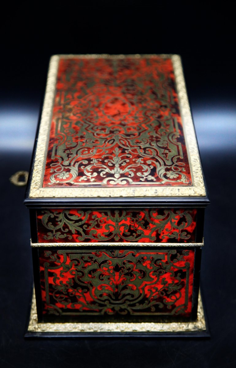 Large Gift Box / Tea Box - Napoleon III-photo-3