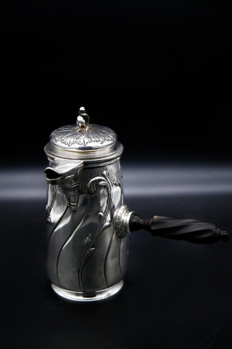 Silver Metal Jug - Louis XV Style