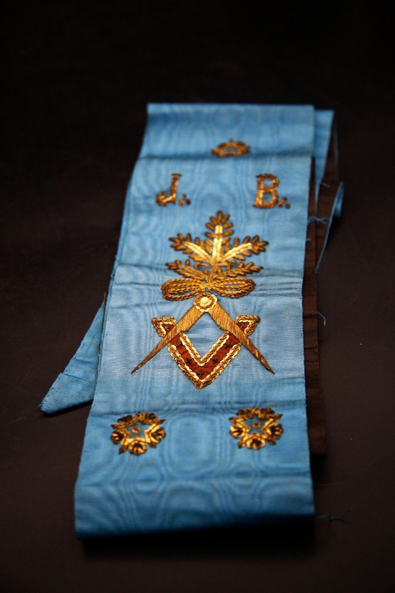 Scarf And Medal - Freemasonry-photo-3