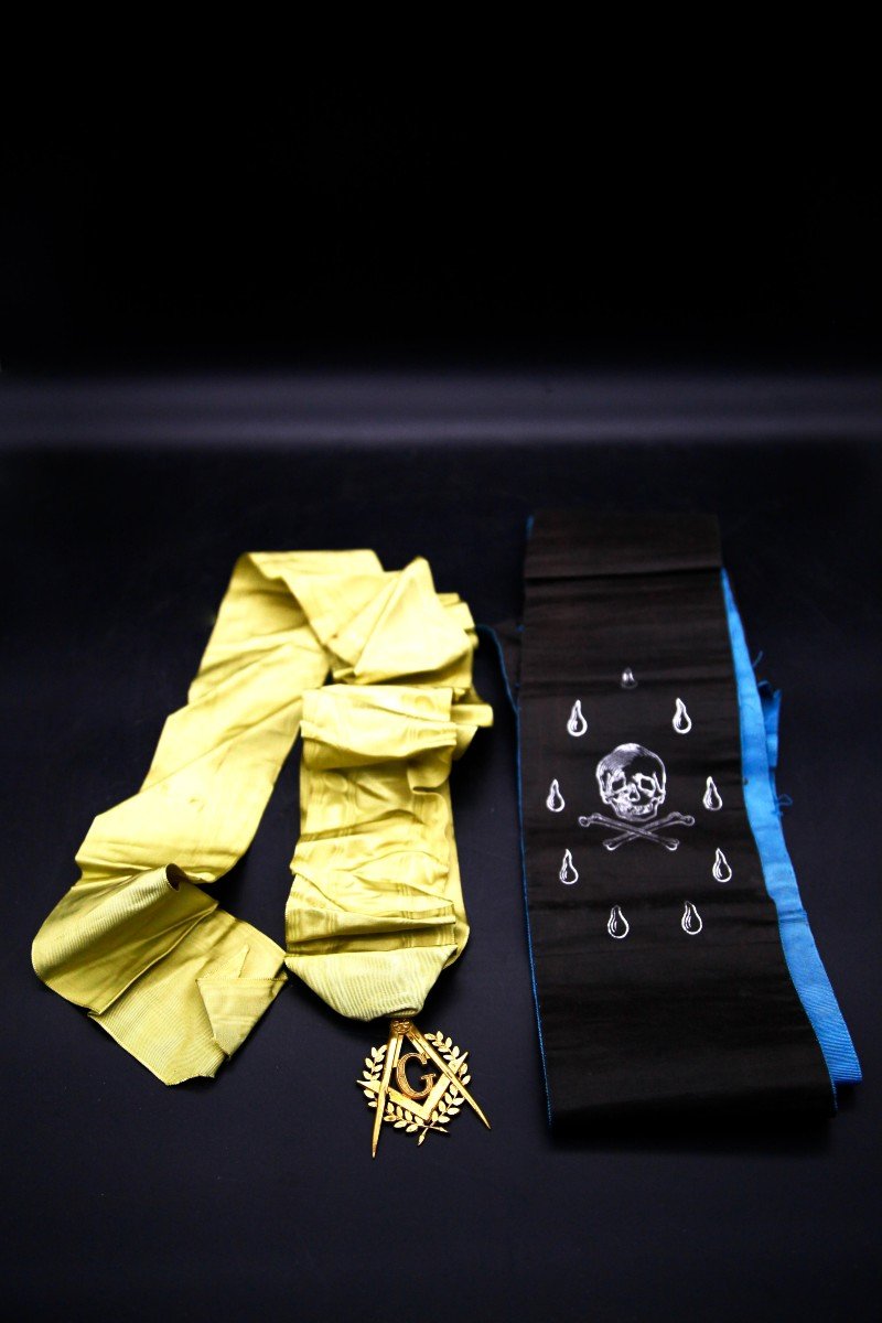 Scarf And Medal - Freemasonry-photo-4