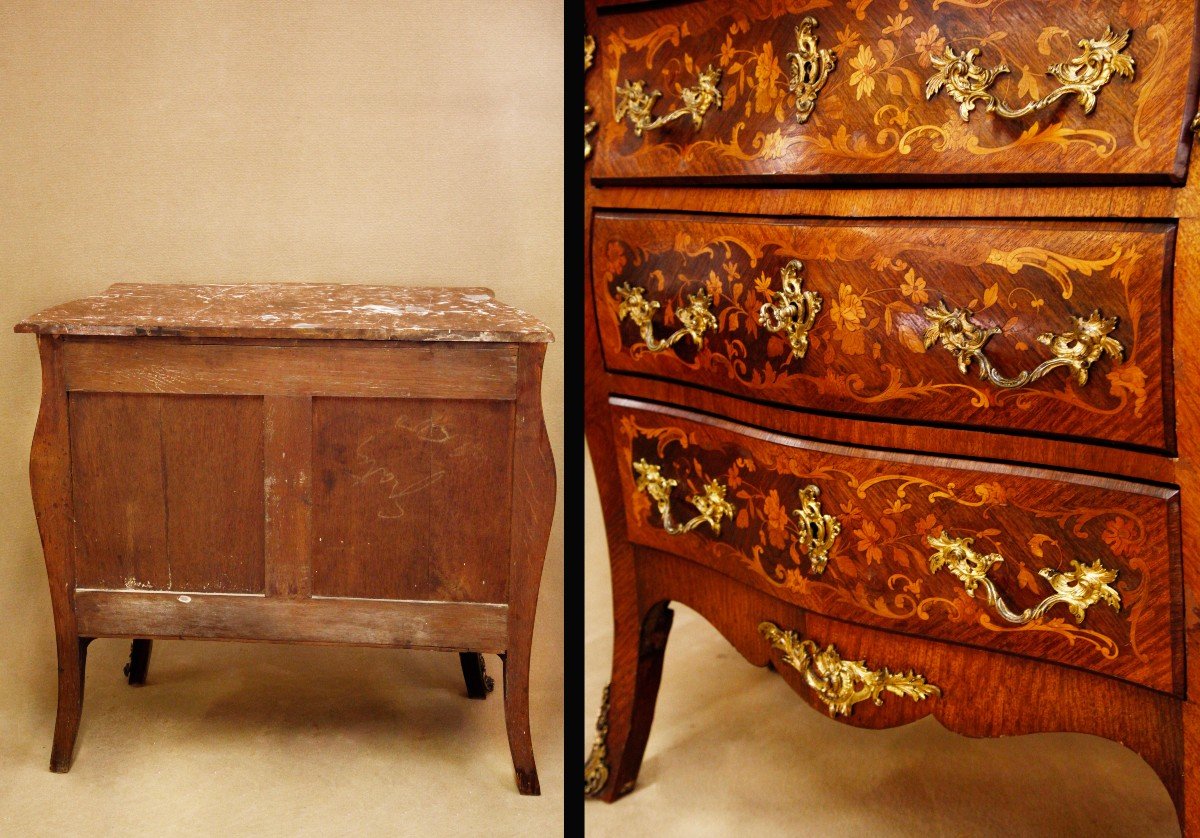 Small Commode Napoleon III Period-photo-2