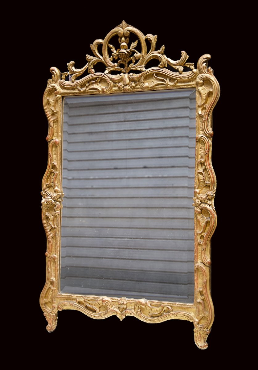 Napoleon III Period Mirror Regence Style