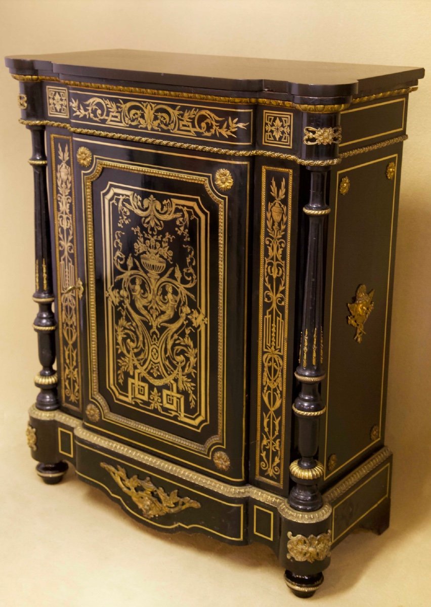 Napoleon III Period Support Cabinet-photo-2