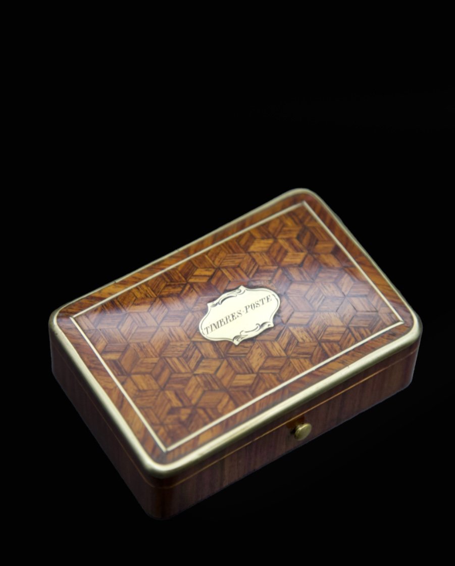 Rare Boite A Timbre Époque Napoléon III