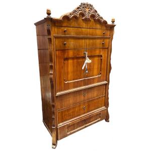 Secrétaire Biedermeier époque Début 19ème