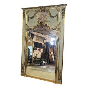 Large Trumeau Mirror - Napoleon III Period