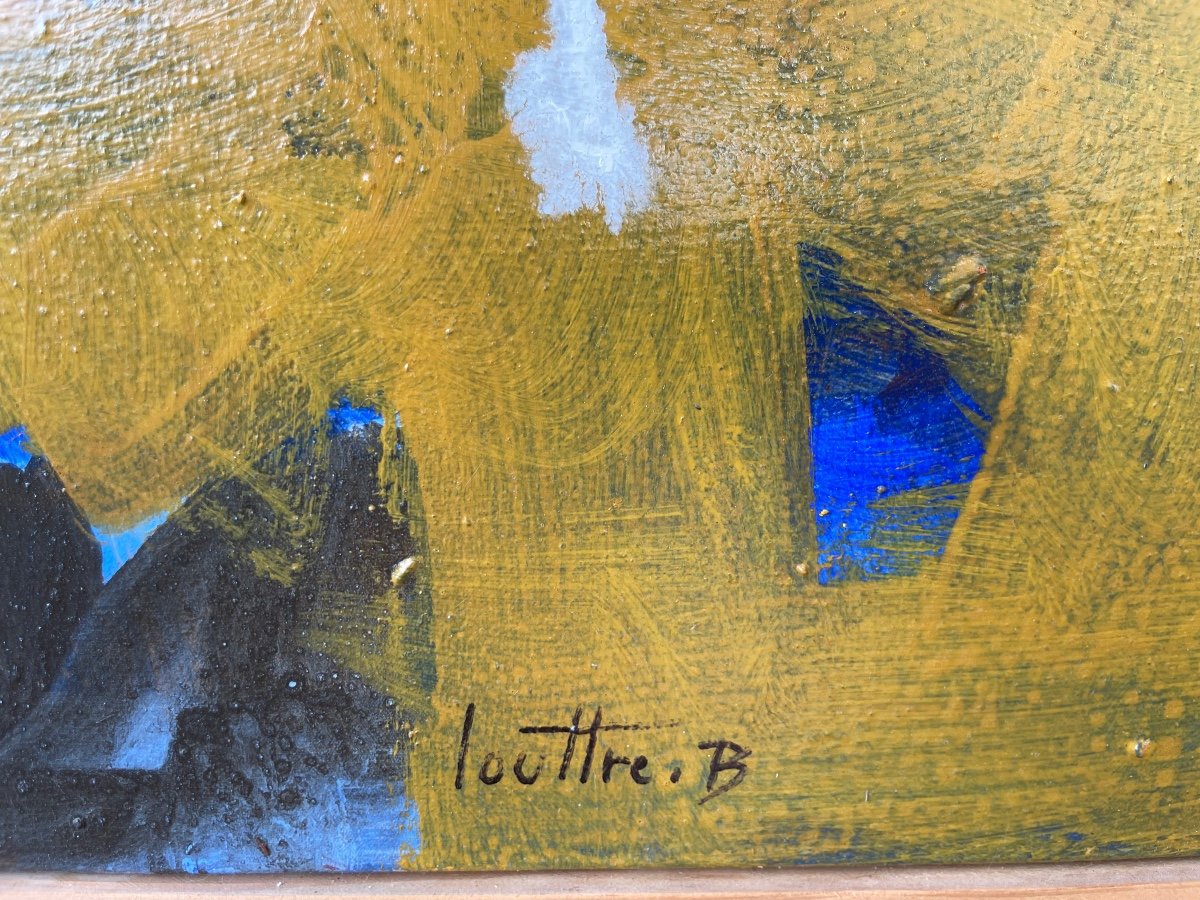 Huile Sur Toile signée Louttre.B datée 2010-photo-2