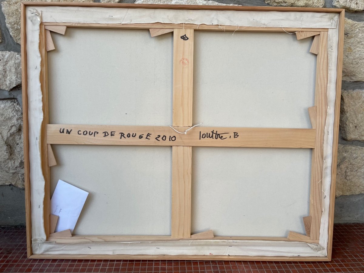 Huile Sur Toile signée Louttre.B datée 2010-photo-4