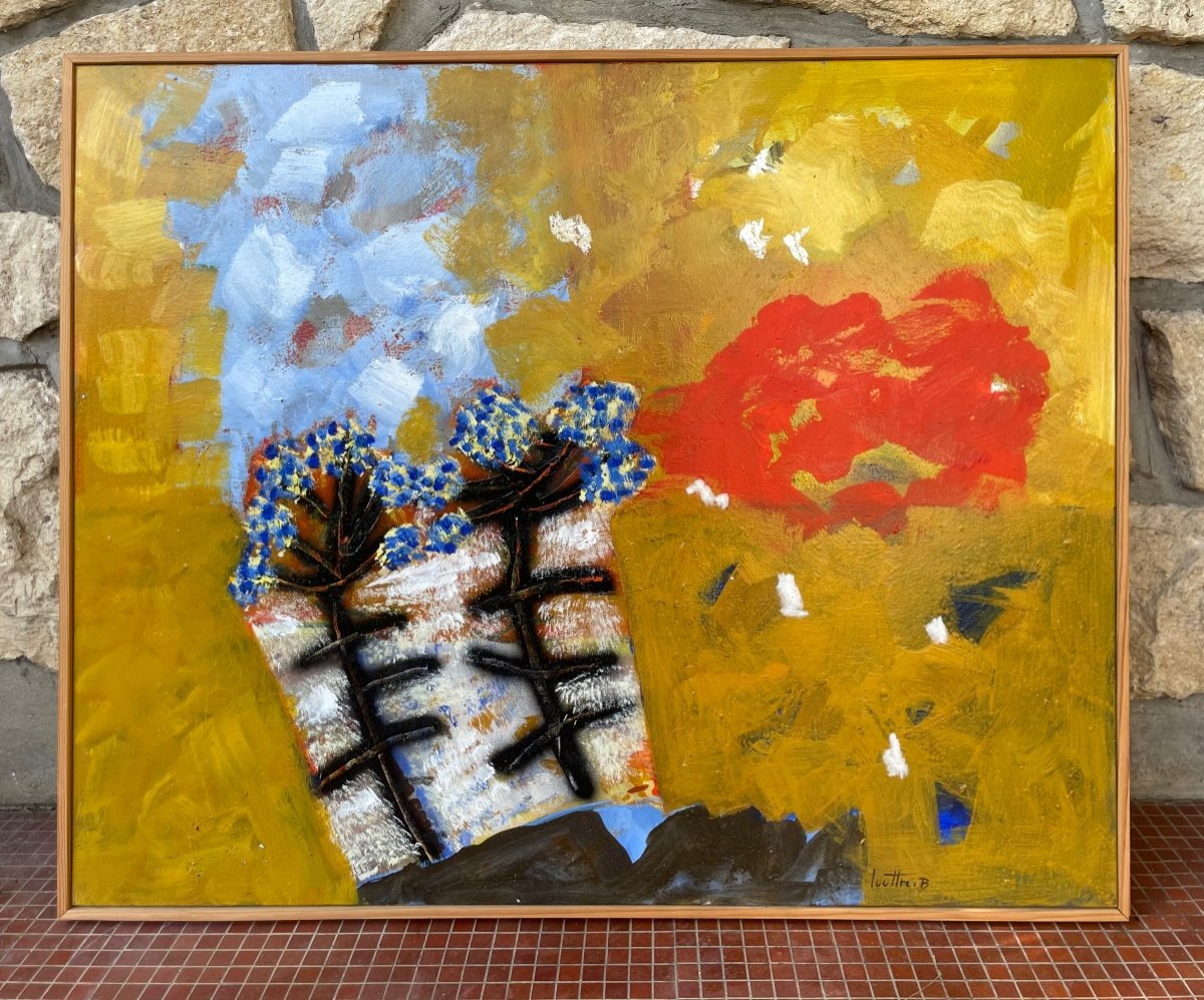 Huile Sur Toile signée Louttre.B datée 2010