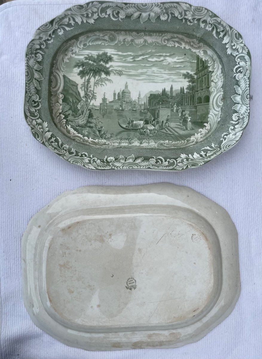 Two Large Venice Dishes From Copeland & Garrett-photo-3