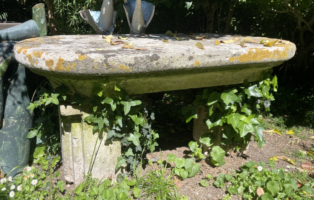 Table en pierre ou piédestal Napoléon III 