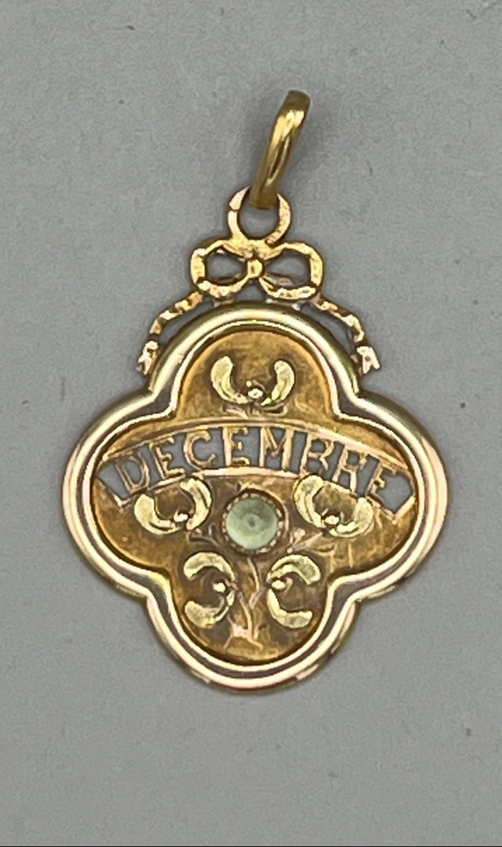 Pendentif En or  Décembre 