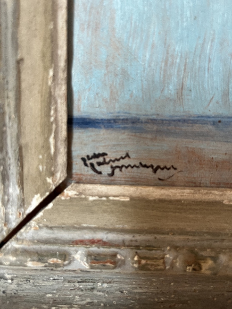 Jean Gabriel Domergue nu sur isorel cadre Bouche-photo-2