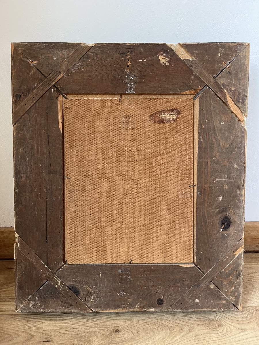 Jean Gabriel Domergue nu sur isorel cadre Bouche-photo-1