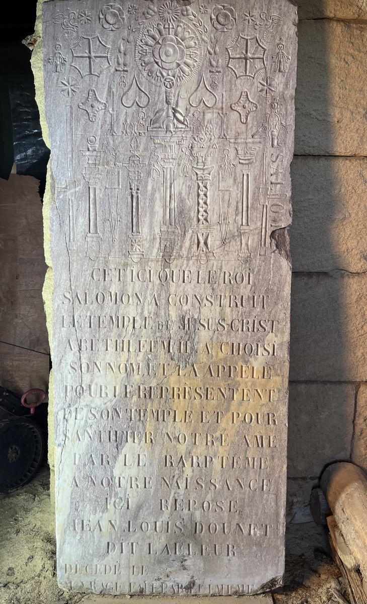 Chef d’œuvre de compagnon marbre XVIIem XIIIem siècle -photo-4