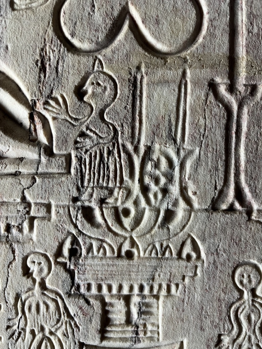 Chef d’œuvre de compagnon marbre XVIIem XIIIem siècle -photo-3