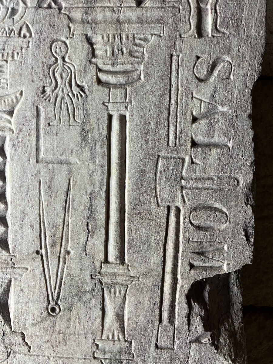 Chef d’œuvre de compagnon marbre XVIIem XIIIem siècle -photo-7