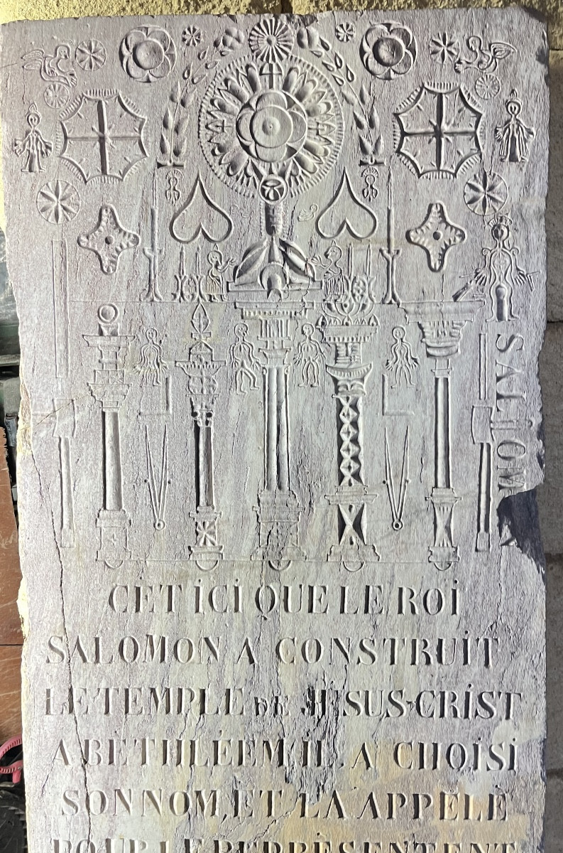 Chef d’œuvre de compagnon marbre XVIIem XIIIem siècle 