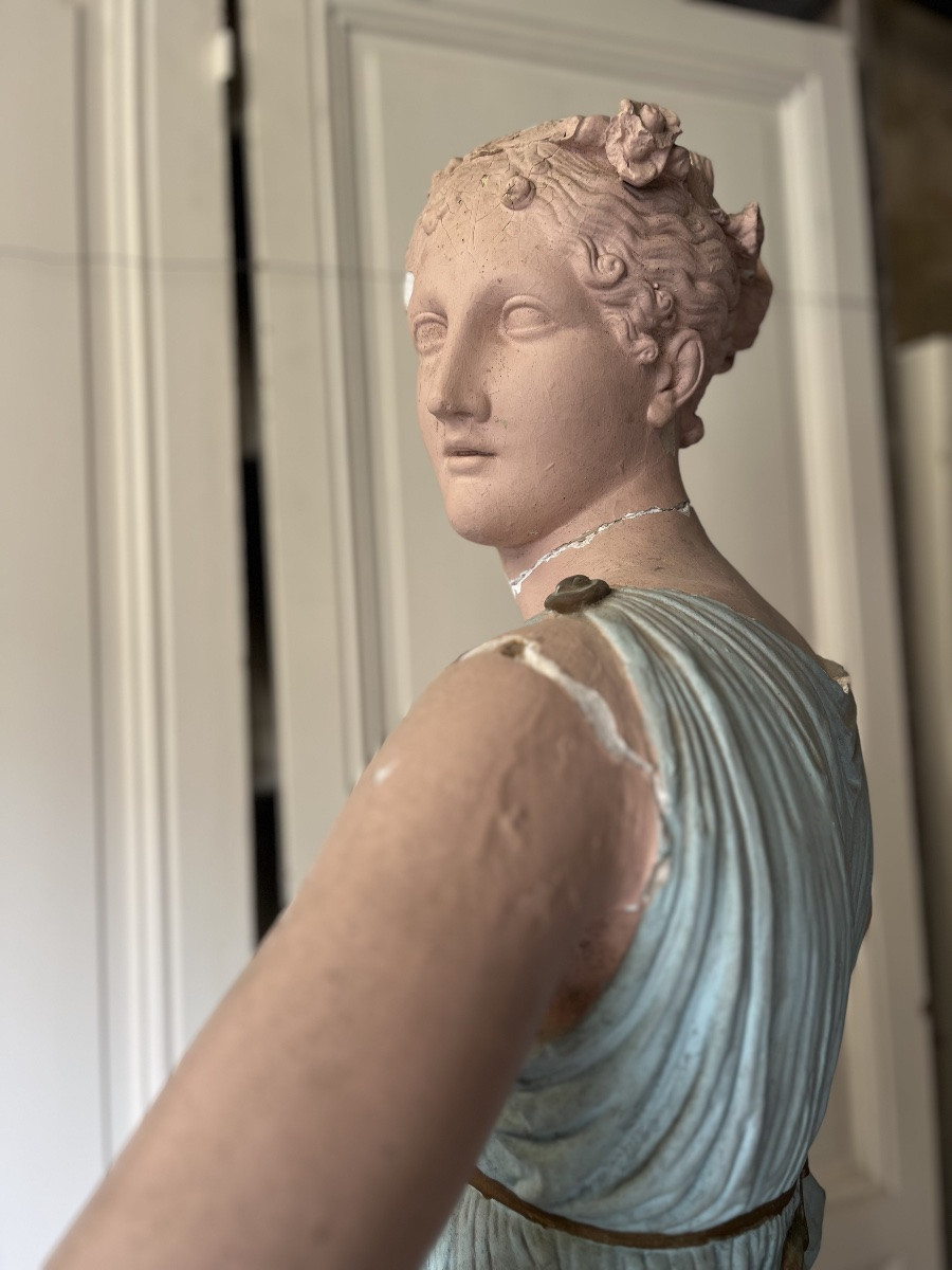 Grand plâtre d’atelier XIXem d’après Canova-photo-4