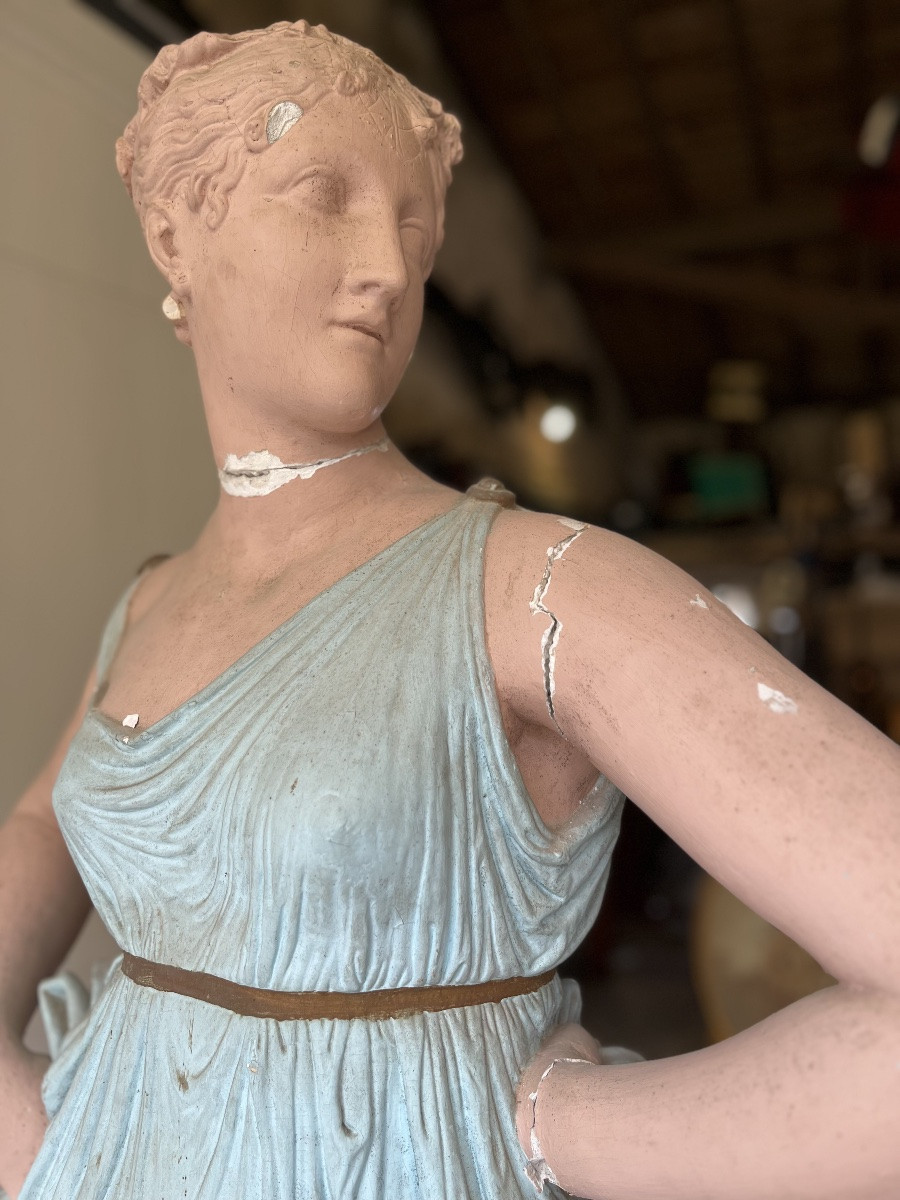 Grand plâtre d’atelier XIXem d’après Canova-photo-5