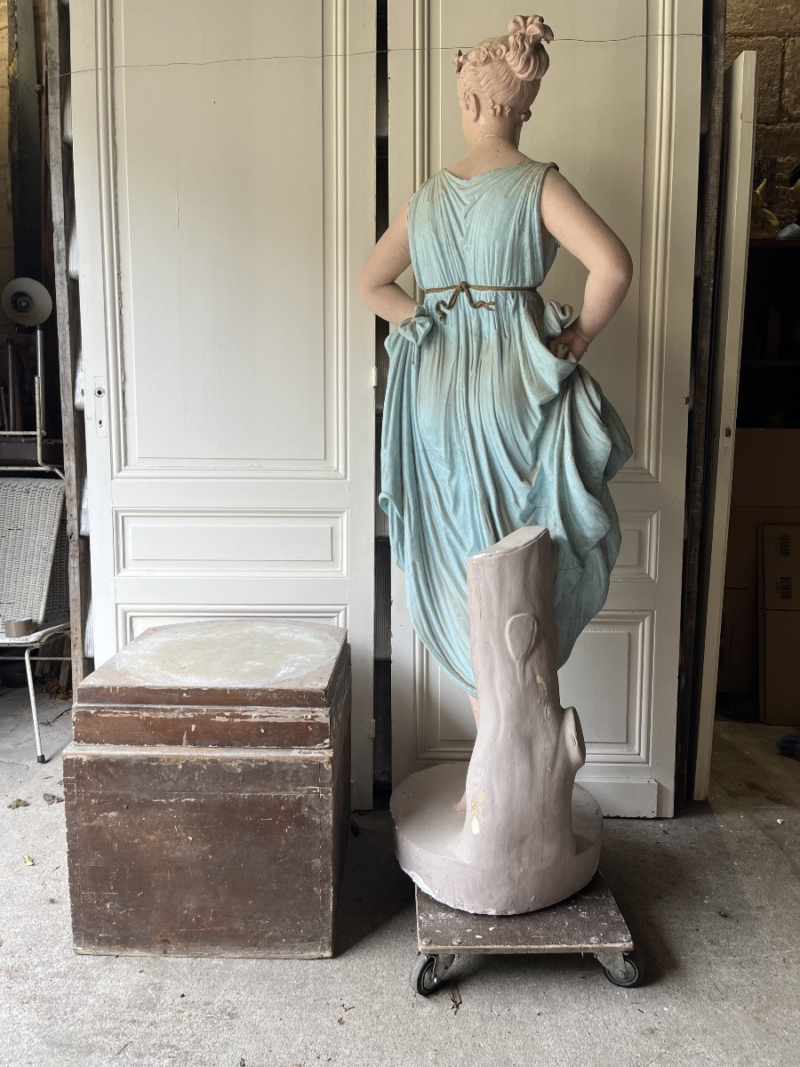 Grand plâtre d’atelier XIXem d’après Canova-photo-7