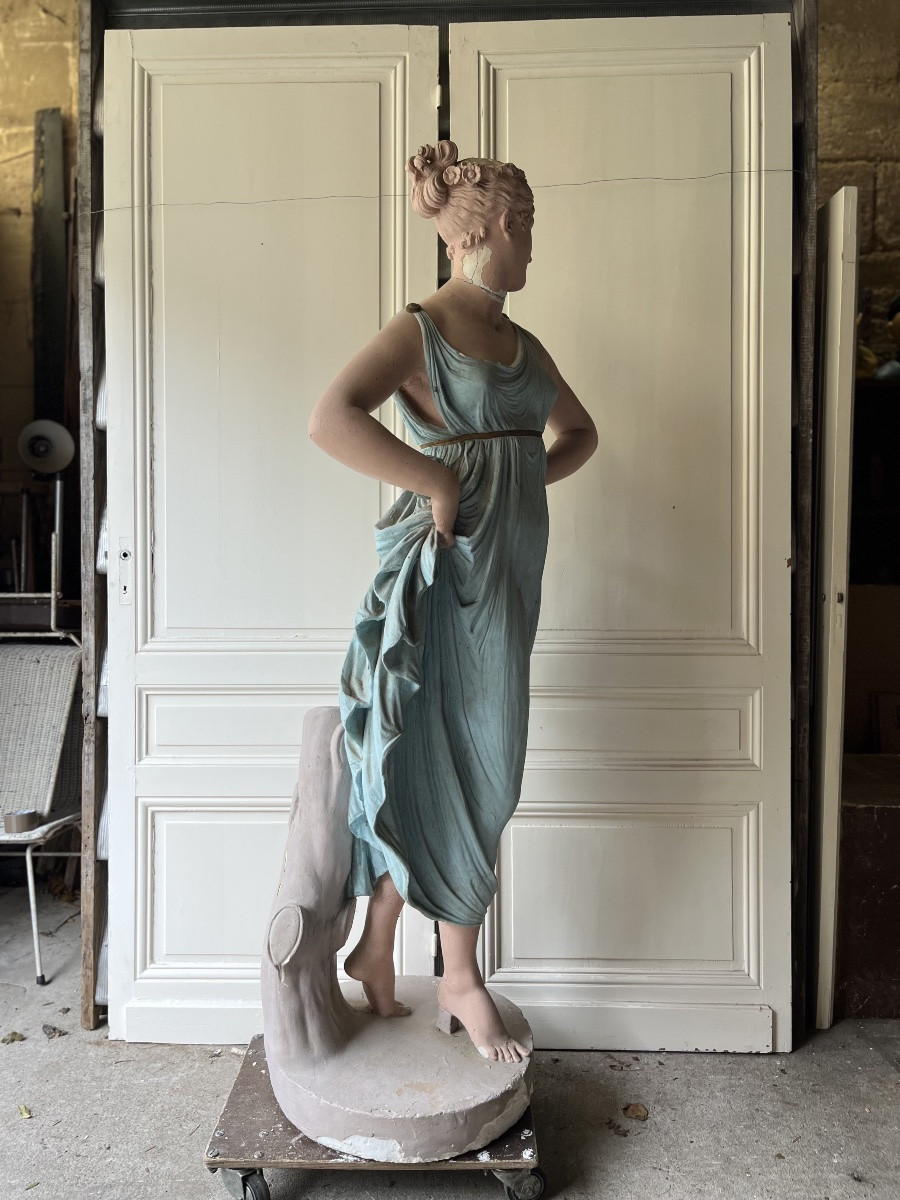 Grand plâtre d’atelier XIXem d’après Canova-photo-8