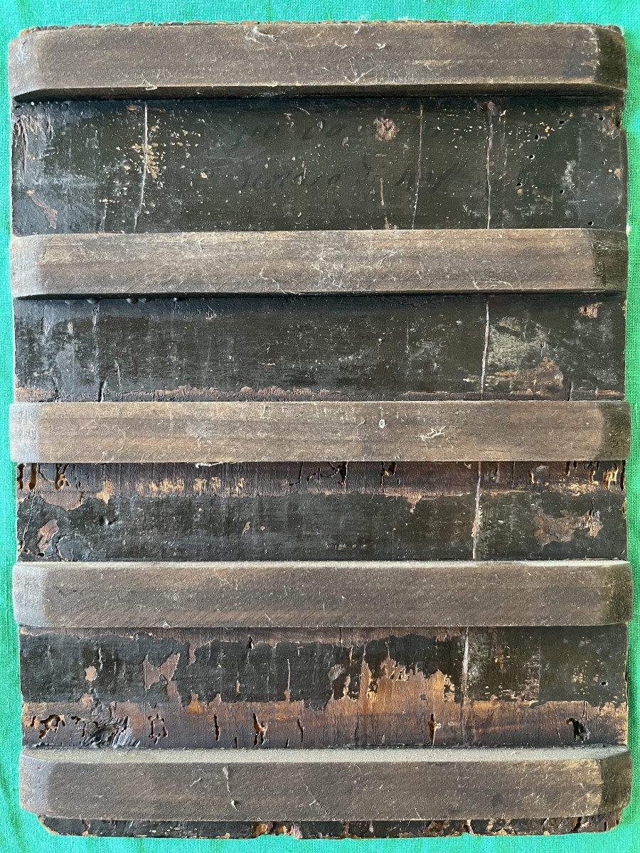 Huile sur panneau XVI /  XVII Christ-photo-2