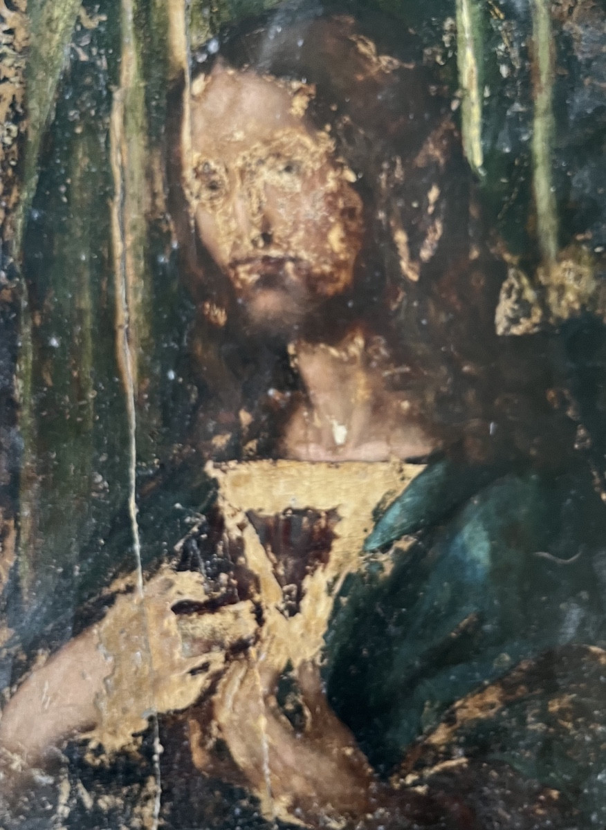 Huile sur panneau XVI /  XVII Christ